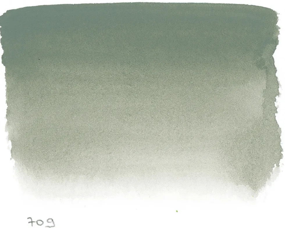 Farba akwarelowa w półkostce l’Aquarelle - Sennelier - 709 Sennelier Grey