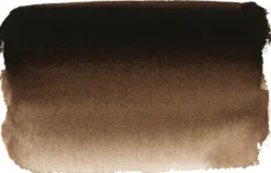 Farba akwarelowa w półkostce l’Aquarelle - Sennelier - 435 Transparent Brown