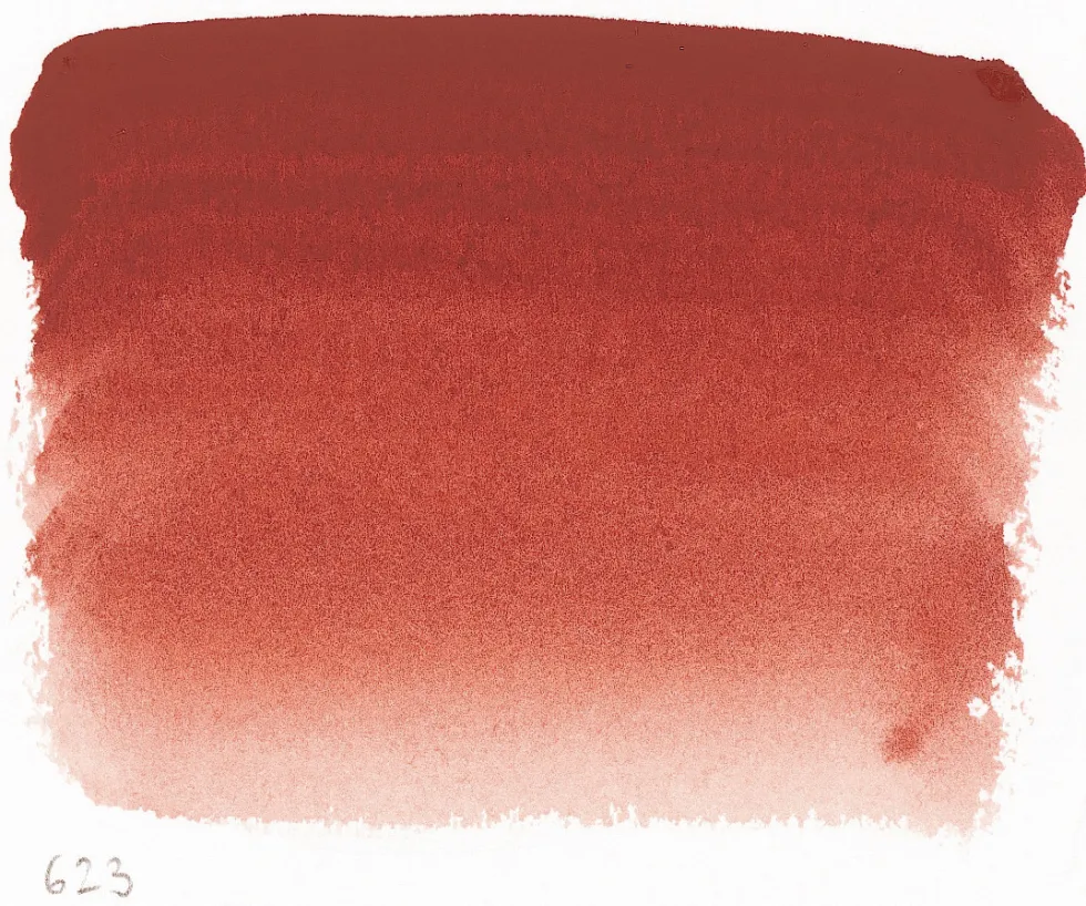 Farba akwarelowa w półkostce l’Aquarelle - Sennelier - 623 Venetian Red