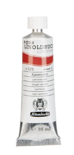 Farba Aqua Linoprint - Schmincke - 325, Carmine Red, 35 ml