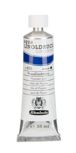 Farba Aqua Linoprint - Schmincke - 435, Prussian Blue, 35 ml