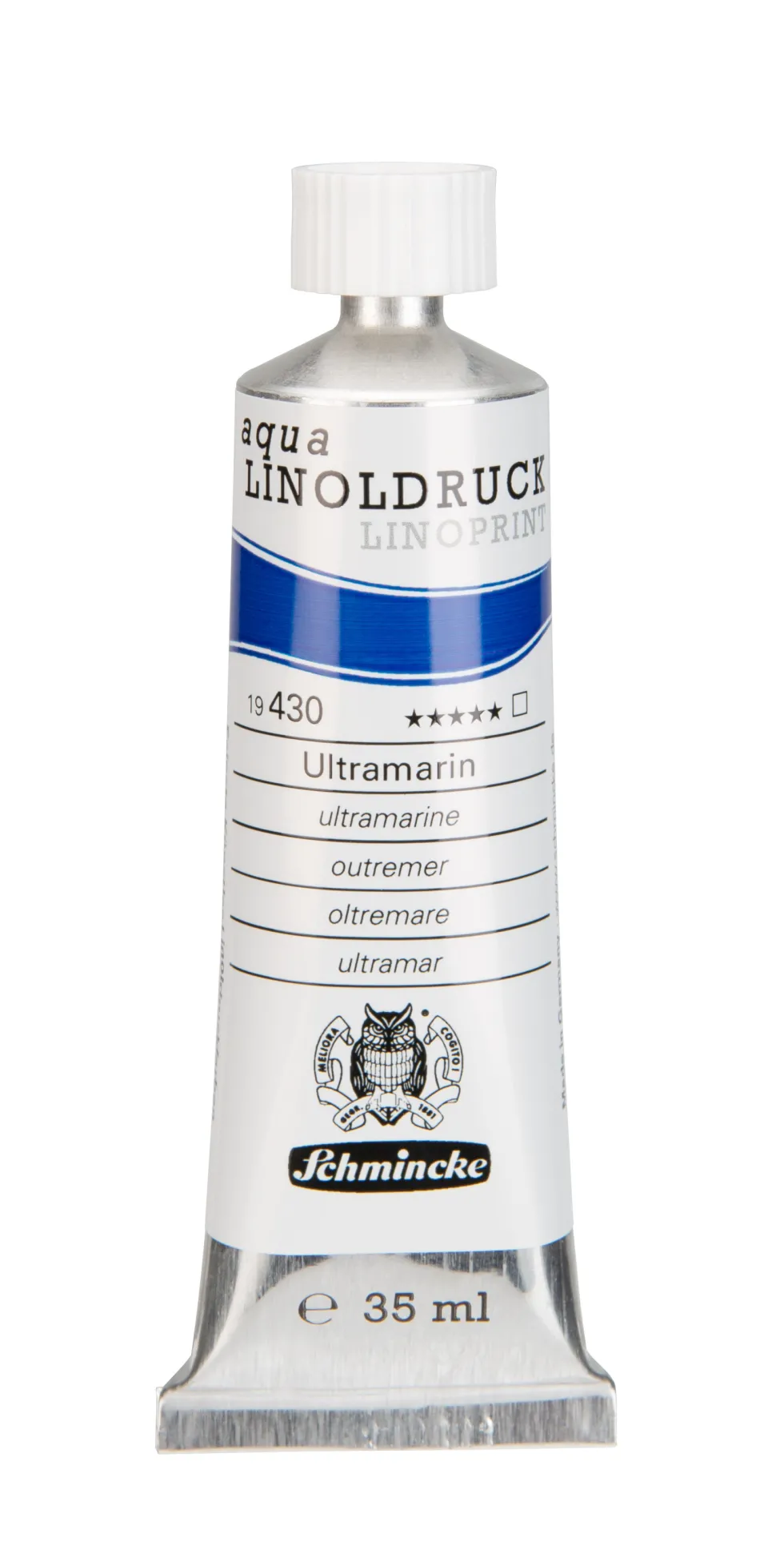 Farba Aqua Linoprint - Schmincke - 430, Ultramarine, 35 ml