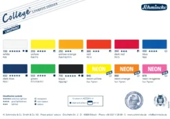 Farba College Linoprint - Schmincke - 450, Dark Blue, 75 ml