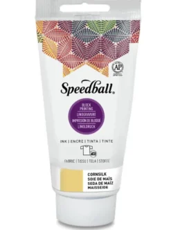 Farba do linorytu Block Printing Ink - Speedball - Cornsilk 75 ml