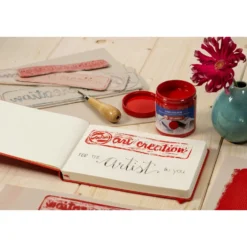 Farba do linorytu Lino Colour - Talens Art Creation - Red, 250 ml