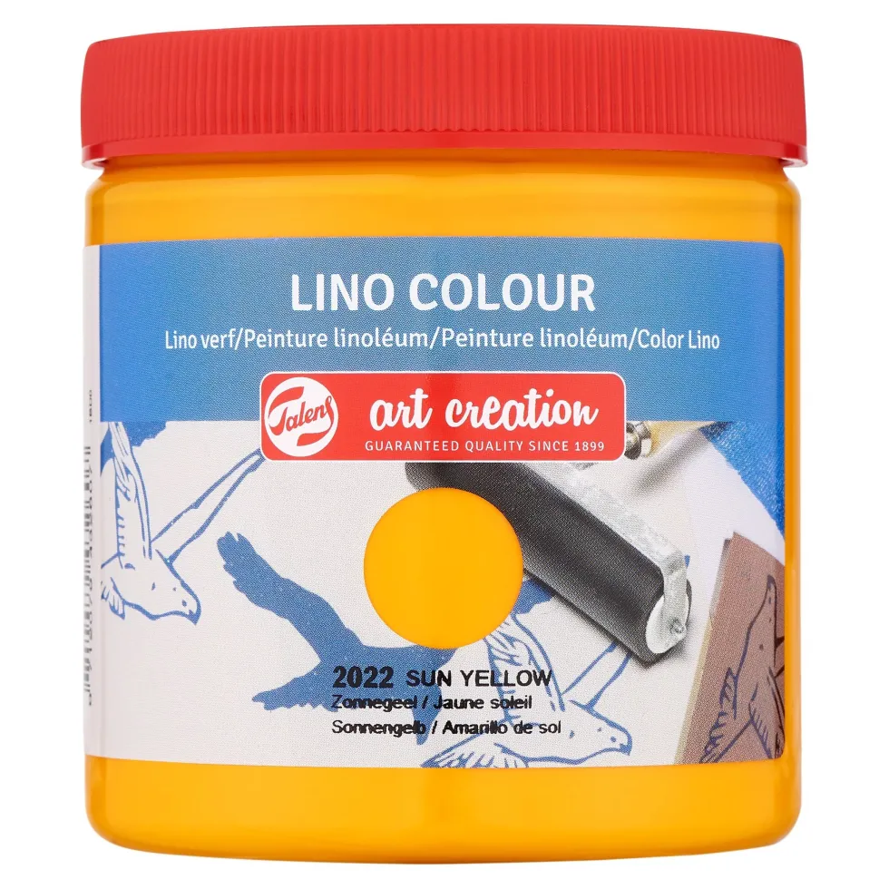 Farba do linorytu Lino Colour - Talens Art Creation - Sun Yellow, 250 ml