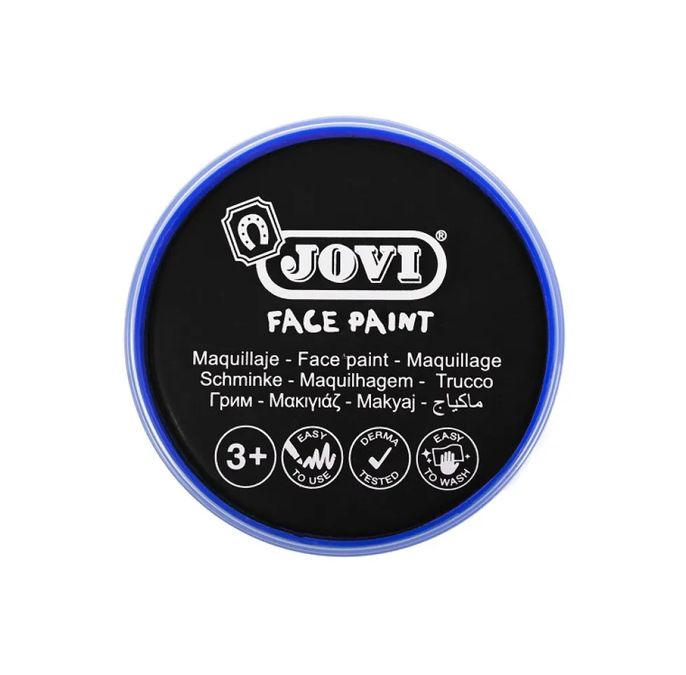 Farba do malowania twarzy - Jovi - czarna 8 ml