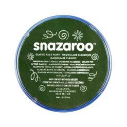 Farba do malowania twarzy - Snazaroo - Dark Green, 18 ml