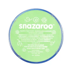 Farba do malowania twarzy - Snazaroo - Light Green, 18 ml