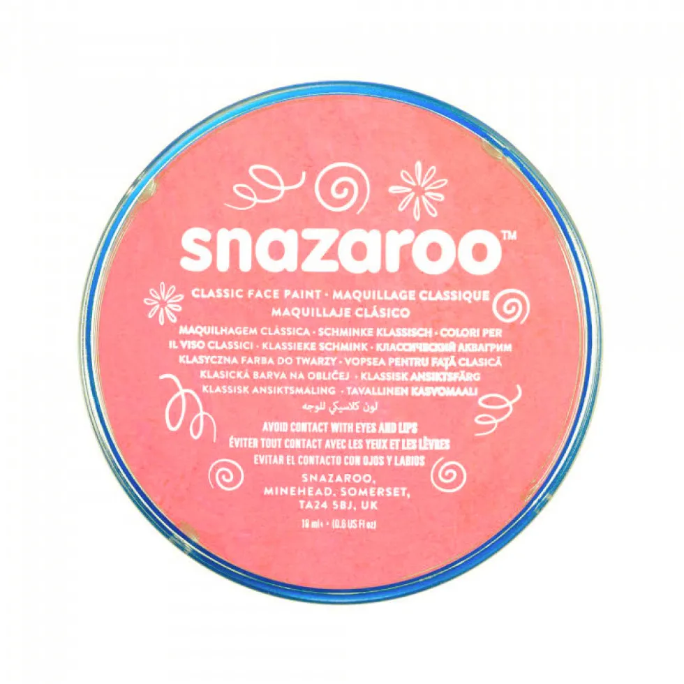 Farba do malowania twarzy - Snazaroo - Pale Pink, 18 ml