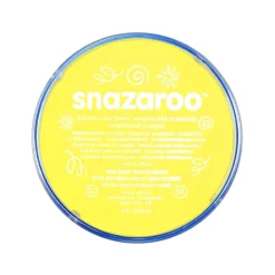 Farba do malowania twarzy - Snazaroo - Pale Yellow, 18 ml