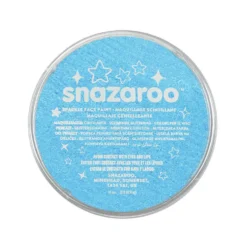 Farba do malowania twarzy - Snazaroo - Sparkle Turquoise, 18 ml