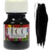 Farba do szkła witrażowa Deco - Renesans - czarna, 30 ml