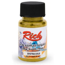 Farba do tkanin Metallic - Rich - Extra Gold, 50 ml