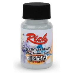 Farba do tkanin Metallic - Rich - Silver, 50 ml