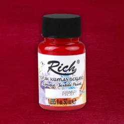 Farba do tkanin Opaque - Rich - Red, 50 ml
