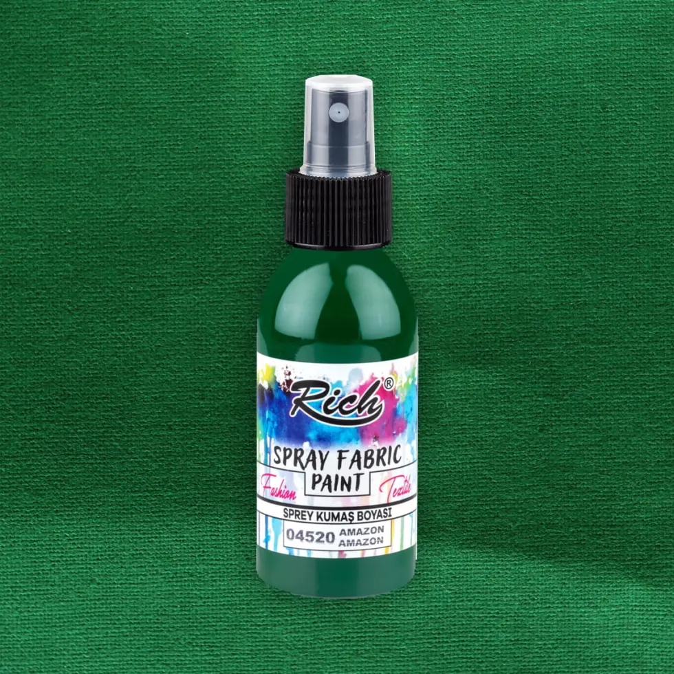 Farba do tkanin w sprayu - Rich - Amazon, 100 ml