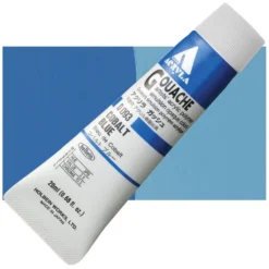 Farba gwasz Acryla Gouache - Holbein - Cobalt Blue, 20 ml