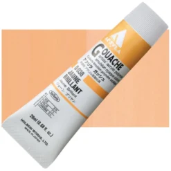 Farba gwasz Acryla Gouache - Holbein - Jaune Brillant, 20 ml