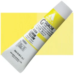 Farba gwasz Acryla Gouache - Holbein - Lemon Yellow, 20 ml