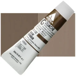 Farba gwasz Acryla Gouache - Holbein - Raw Umber, 20 ml