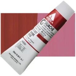 Farba gwasz Acryla Gouache - Holbein - Wine Red, 20 ml