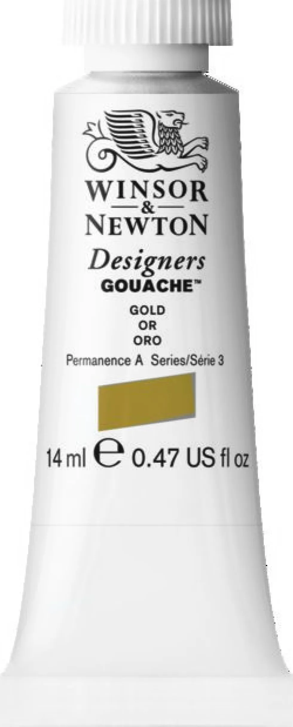 Farba gwasz Designers Gouache - Winsor & Newton - Gold, 14 ml
