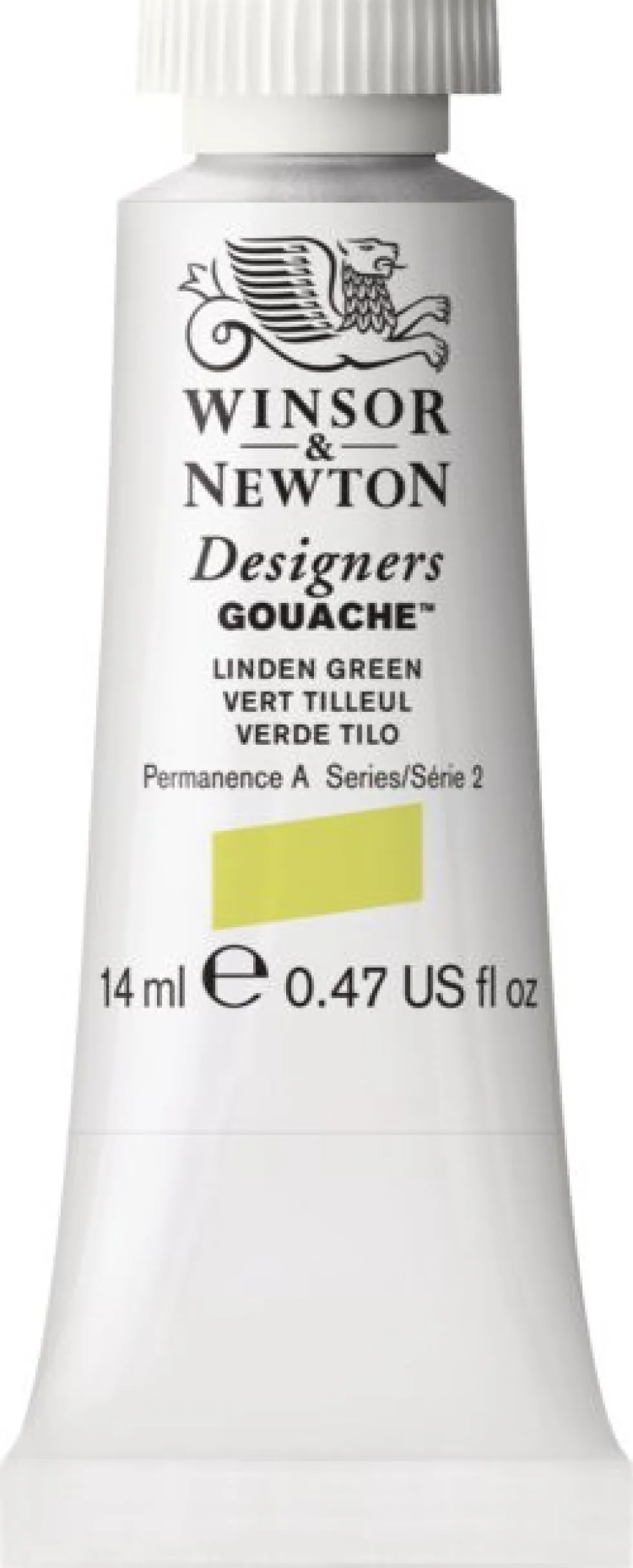 Farba gwasz Designers Gouache - Winsor & Newton - Linden Green, 14 ml