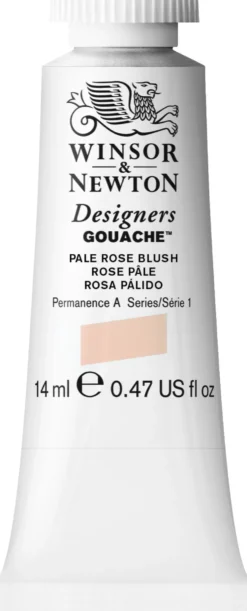 Farba gwasz Designers Gouache - Winsor & Newton - Pale Rose Blush, 14 ml