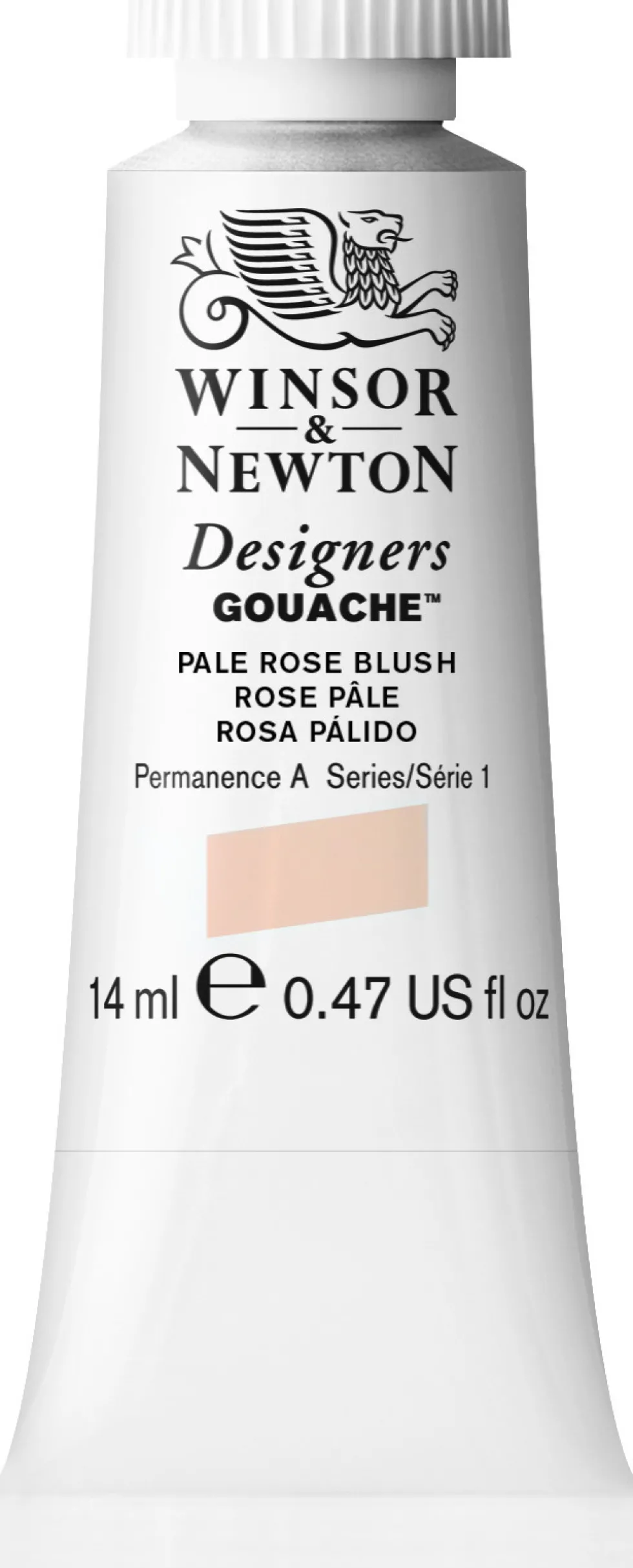Farba gwasz Designers Gouache - Winsor & Newton - Pale Rose Blush, 14 ml