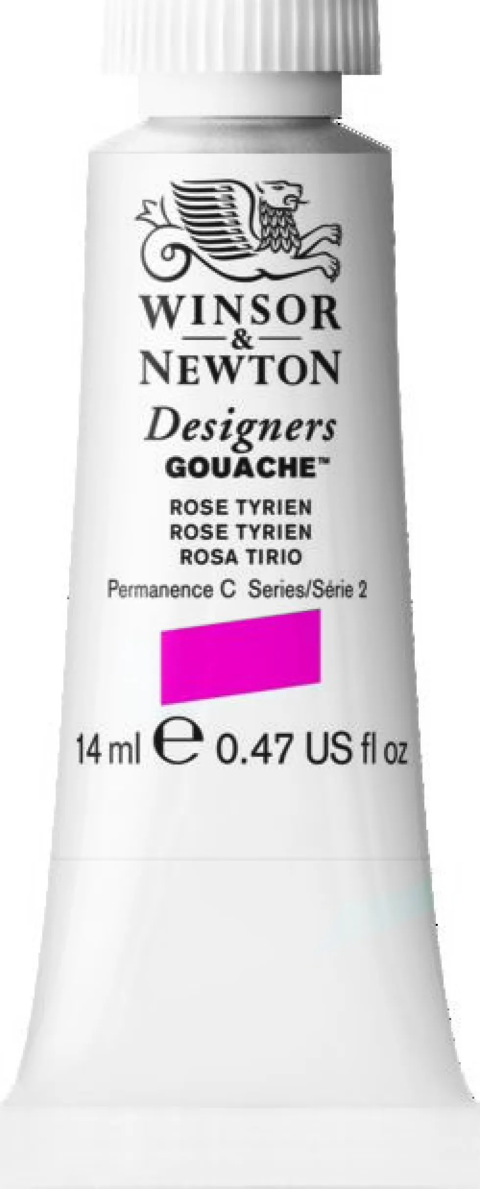 Farba gwasz Designers Gouache - Winsor & Newton - Rose Tyrien, 14 ml