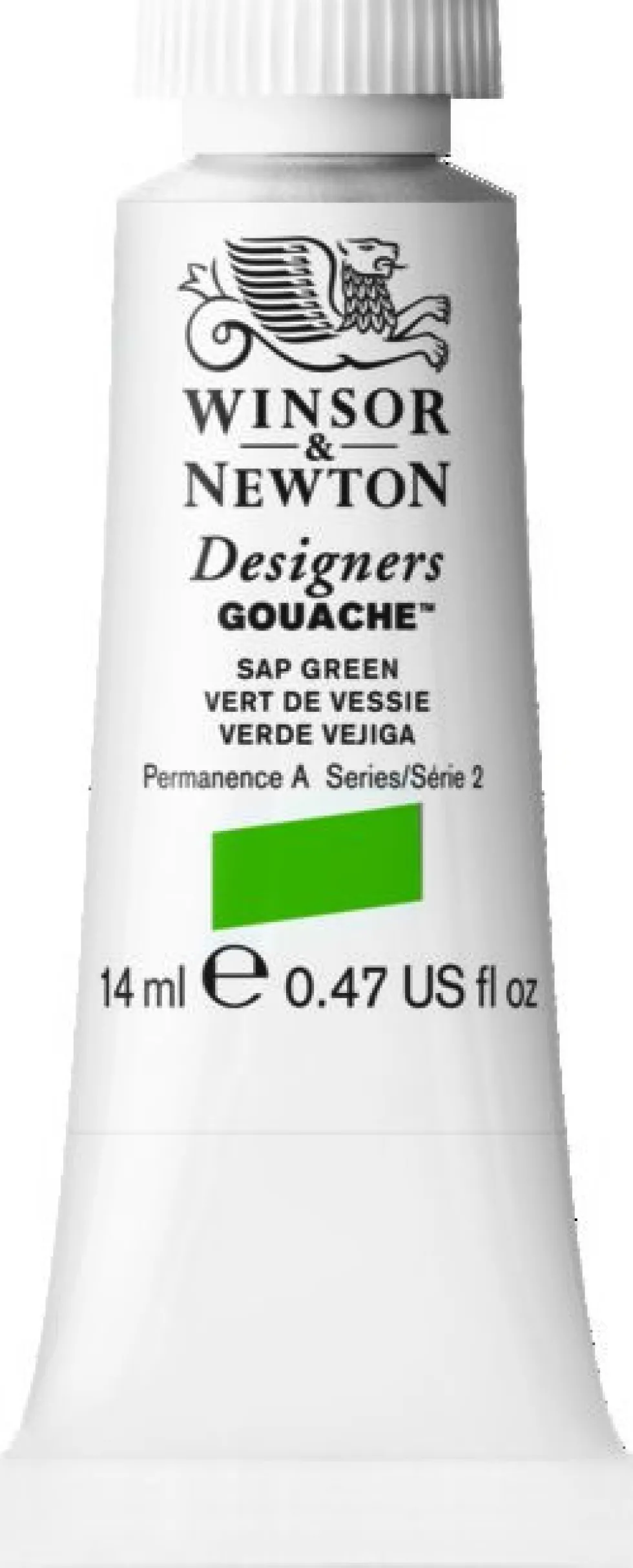 Farba gwasz Designers Gouache - Winsor & Newton - Sap Green, 14 ml
