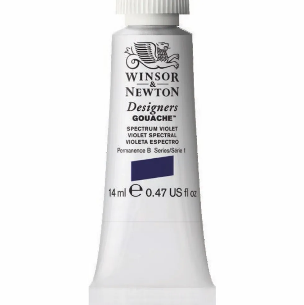 Farba gwasz Designers Gouache - Winsor & Newton - Spectrum Violet, 14 ml