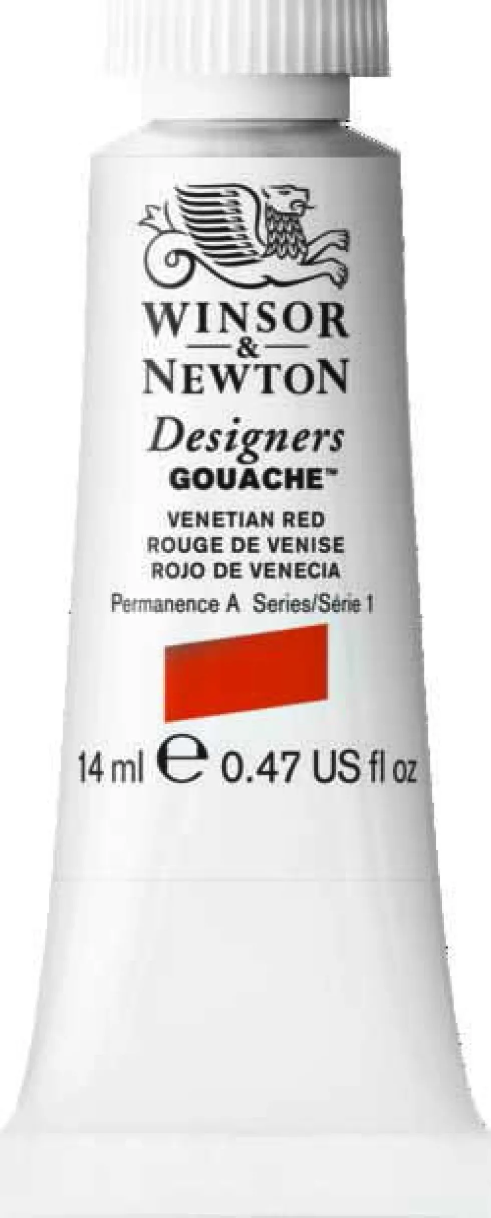 Farba gwasz Designers Gouache - Winsor & Newton - Venetian Red, 14 ml