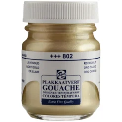 Farba gwasz Gouache Extra Fine - Talens - Light Gold, 50 ml