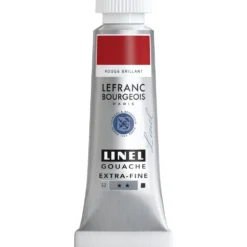 Farba gwasz Linel - Lefranc & Bourgeois - Brilliant Red 14 ml