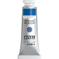 Farba gwasz Linel - Lefranc & Bourgeois - Cerulean Blue Imitation 14 ml