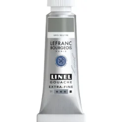 Farba gwasz Linel - Lefranc & Bourgeois - Neutral Grey 14 ml