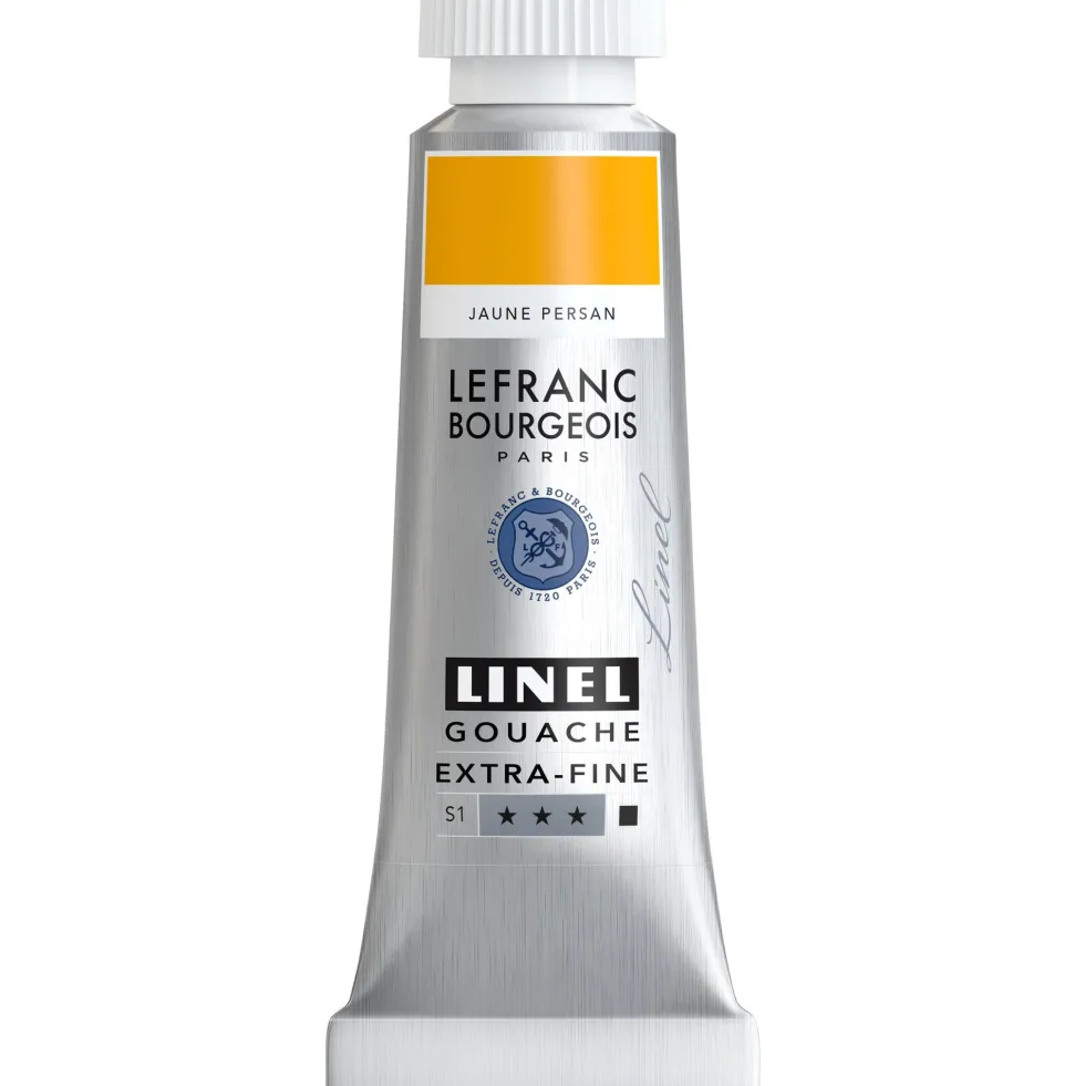 Farba gwasz Linel - Lefranc & Bourgeois - Persian Yellow 14 ml