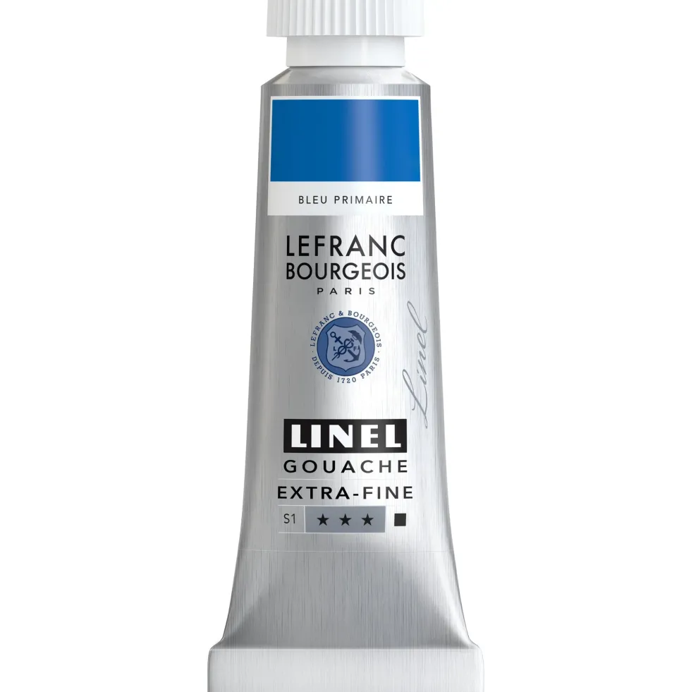 Farba gwasz Linel - Lefranc & Bourgeois - Primary Blue 14 ml