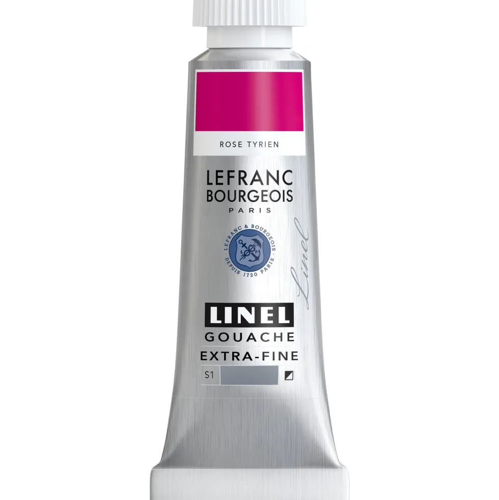 Farba gwasz Linel - Lefranc & Bourgeois - Tyrian Rose 14 ml