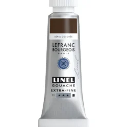 Farba gwasz Linel - Lefranc & Bourgeois - Warm Sepia 14 ml