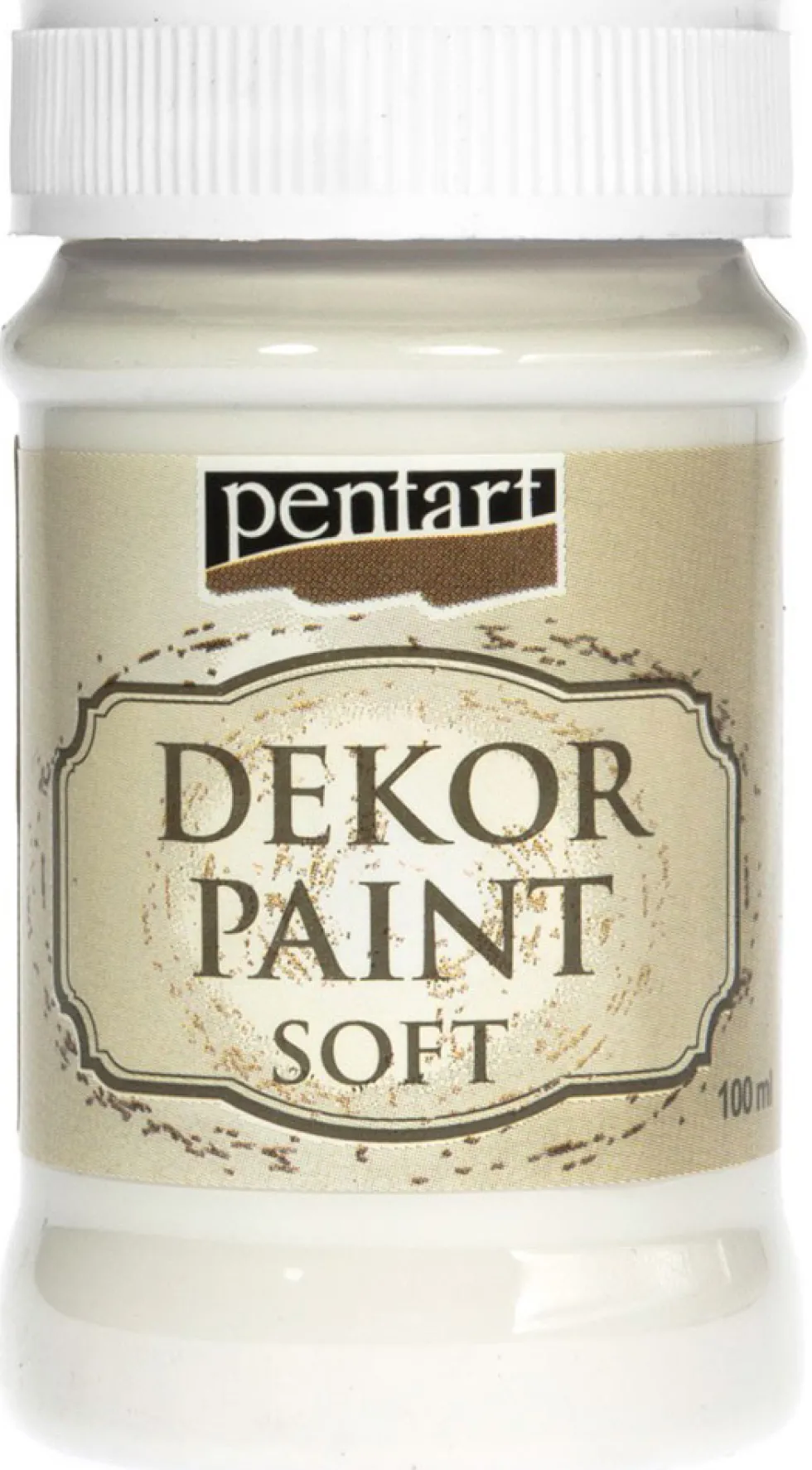 Farba kredowa - Pentart - biała, 100 ml