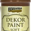 Farba kredowa - Pentart - brązowa, 100 ml