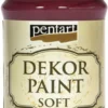 Farba kredowa - Pentart - burgundowa, 100 ml