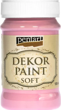 Farba kredowa - Pentart - jasny róż, 100 ml