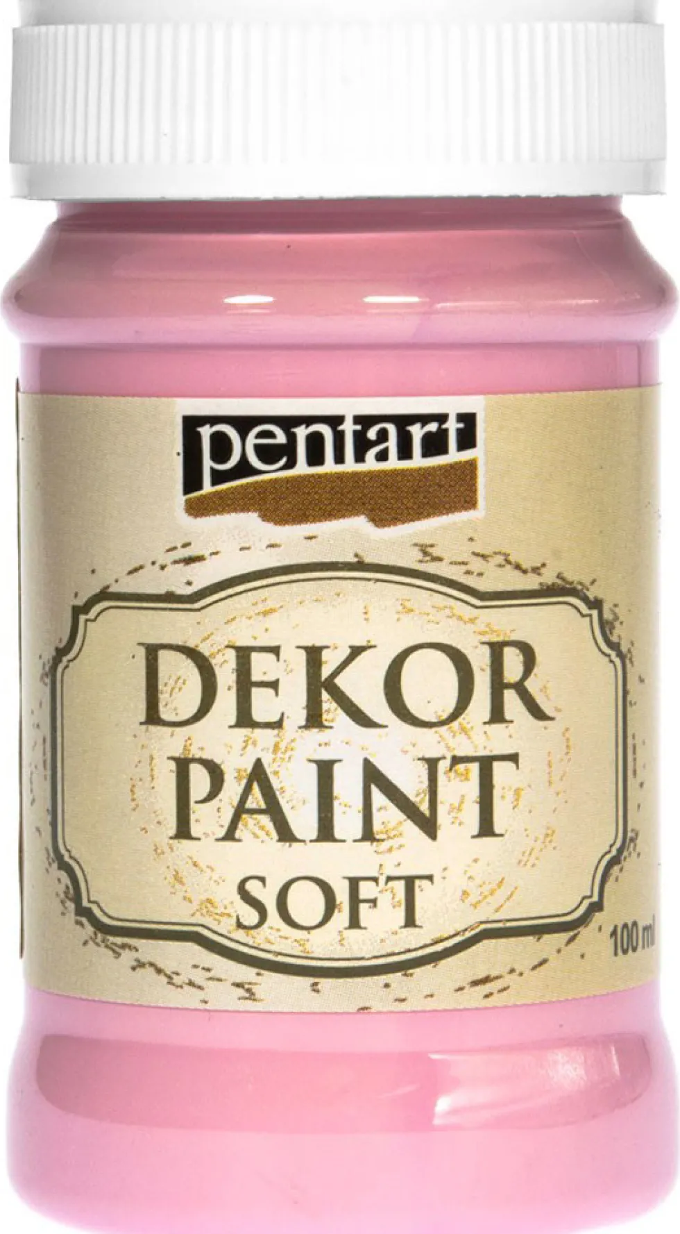 Farba kredowa - Pentart - jasny róż, 100 ml