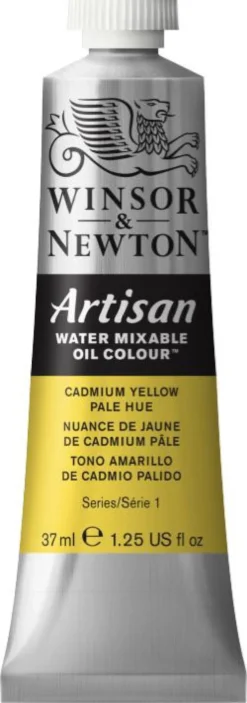 Farba olejna Artisan Water - Winsor & Newton - Cadmium Yellow Pale Hue, 37 ml