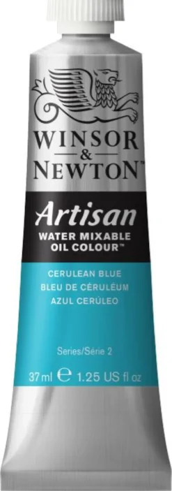 Farba olejna Artisan Water - Winsor & Newton - Cerulean Blue, 37 ml