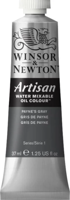 Farba olejna Artisan Water - Winsor & Newton - Payne's Gray, 37 ml